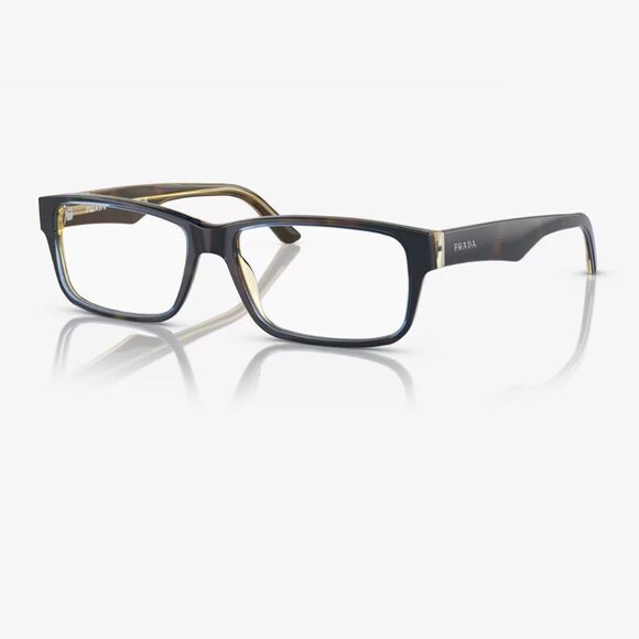 Prada Heritage OPR 16MV Eyeglasses NEW Brown - Picture 1 of 9